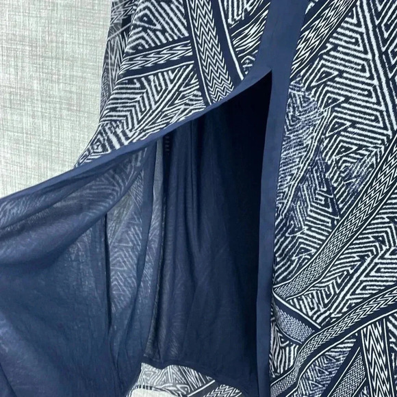 Adrianna Pappell Maxi Skirt Womens 12 Blue 3727 - Picture 5 of 10